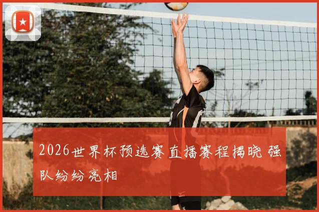 2026世界杯预选赛直播赛程揭晓 强队纷纷亮相